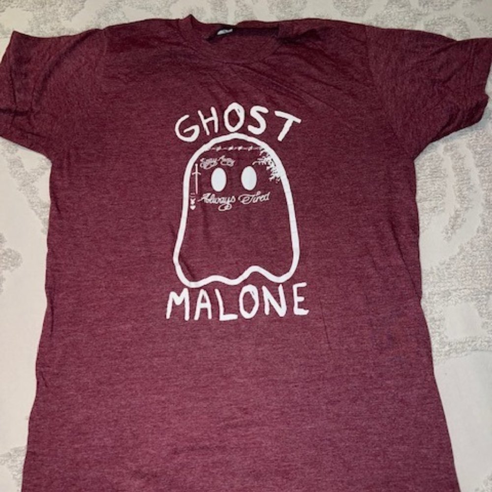 'Ghost Malone' tee, size small